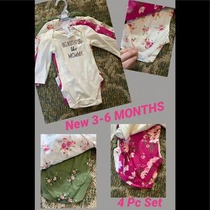 New 4pc set long sleeve Onies